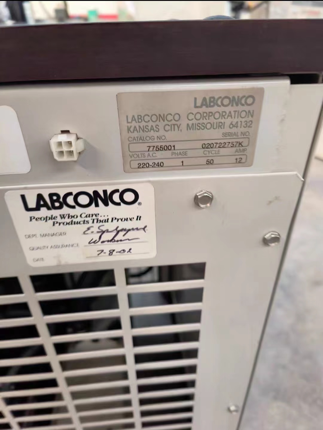labconco真空冻干机常见故障及解决方法